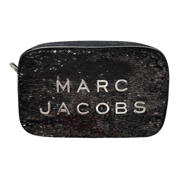 Marc Jacobs Handbags - Marc Jacobs Flash Leather Crossbody Bag - Black Sequin
